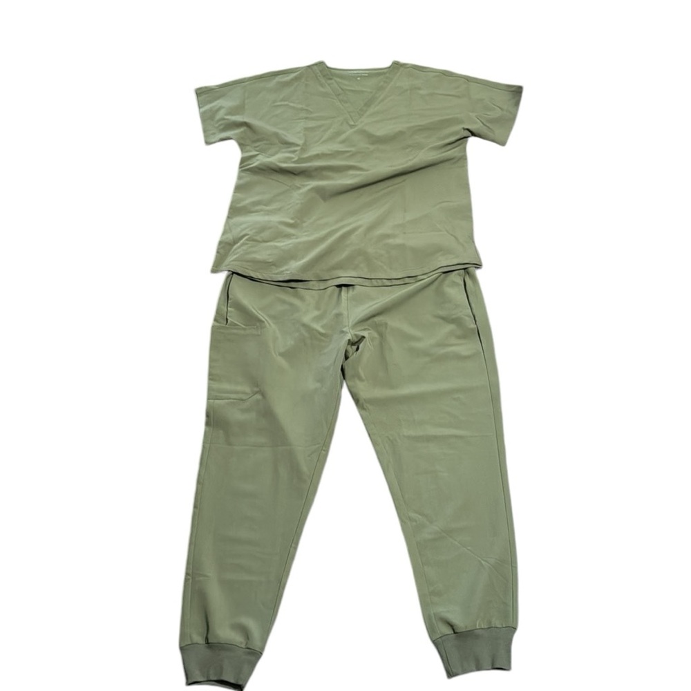 MANDALA women’s scrub set sage green XL